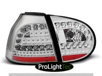 FEUX ARRIERE LED TAIL LIGHTS CHROME fits VW GOLF 5 10.03-09 (la paire) [eclcdt_tec_LDVW67]