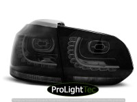 FEUX ARRIERE LED TAIL LIGHTS SMOKE fits VW GOLF 6 10.08-12 (la paire) [eclcdt_tec_LDVW72]