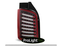 FEUX ARRIERE LED TAIL LIGHTS RED WHITE fits VW T5 04.03-09 / 10-15 (la paire) [eclcdt_tec_LDVW88]