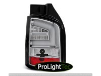 FEUX ARRIERE LED BAR TAIL LIGHTS CHROME fits VW T5 04.03-09 (la paire) [eclcdt_tec_LDVW91]