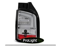 FEUX ARRIERE LED BAR TAIL LIGHTS CHROME fits VW T5 04.10-15 (la paire) [eclcdt_tec_LDVW96]