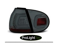 FEUX ARRIERE LED BAR TAIL LIGHTS SMOKE fits VW GOLF 5 10.03-09 (la paire) [eclcdt_tec_LDVWA2]