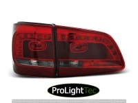 FEUX ARRIERE LED TAIL LIGHTS RED SMOKE fits VW TOURAN 08.10- (la paire) [eclcdt_tec_LDVWB0]