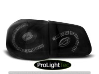 FEUX ARRIERE LED TAIL LIGHTS SMOKE BLACK fits VW TIGUAN 10.07-11 (la paire) [eclcdt_tec_LDVWC8]