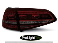 FEUX ARRIERE LED TAIL LIGHTS SPORT RED SMOKE fits VW GOLF 7 13- 17 (la paire) [eclcdt_tec_LDVWE9]