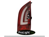 FEUX ARRIERE LED BAR TAIL LIGHTS RED WHIE fits VW UP! 3.11- / SKODA CITIGO 12.11- (la paire) [eclcdt_tec_LDVWF1]
