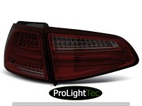 FEUX ARRIERE LED BAR TAIL LIGHTS RED SMOKE fits VW GOLF 7 13-17 (la paire) [eclcdt_tec_LDVWG5]