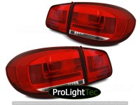 FEUX ARRIERE LED BAR TAIL LIGHTS RED WHIE fits VW TIGUAN 07-07.11  (la paire) [eclcdt_tec_LDVWH3]