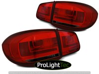 FEUX ARRIERE LED BAR TAIL LIGHTS RED SMOKE fits VW TIGUAN 07-07.11 (la paire) [eclcdt_tec_LDVWH4]