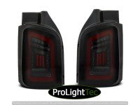 FEUX ARRIERE LED BAR TAIL LIGHTS SMOKE BLACK RED fits VW T5 04.03-09 / 10-15 (la paire) [eclcdt_tec_LDVWH6]