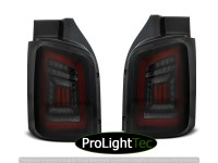 FEUX ARRIERE LED BAR TAIL LIGHTS SMOKE BLACK RED fits VW T5 04.03-09 / 10-15 TRANSPORTER (la paire) [eclcdt_tec_LDVWH8]