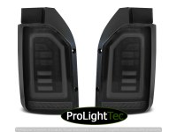 FEUX ARRIERE LED BAR TAIL LIGHTS SMOKE BLACK WHITE fits VW T6 15-19 (la paire) [eclcdt_tec_LDVWH9]