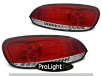 FEUX ARRIERE LED TAIL LIGHTS RED WHITE fits VW SCIROCCO III 08-04.14 (la paire) [eclcdt_tec_LDVWI1]