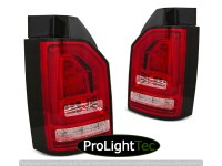 FEUX ARRIERE LED BAR TAIL LIGHTS RED WHIE SEQ fits VW T615-19 OEM BULB (la paire) [eclcdt_tec_LDVWJ2]