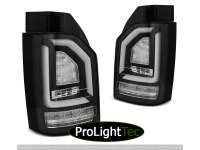 FEUX ARRIERE LED BAR TAIL LIGHTS BLACK SEQ fits VW T6 15-19 OEM BULB (la paire) [eclcdt_tec_LDVWJ5]