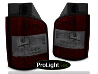 FEUX ARRIERE LED TAIL LIGHTS RED SMOKE fits VW T5 04.03-09 TRASNPORTER (la paire) [eclcdt_tec_LDVWK7]