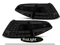 FEUX ARRIERE LED TAIL LIGHTS SPORT BLACK SMOKE SEQ fits VW GOLF 7 13-17 (la paire) [eclcdt_tec_LDVWM7]