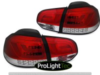 FEUX ARRIERE LED BAR TAIL LIGHTS RED WHIE fits VW GOLF 6 10.08-12 (la paire) [eclcdt_tec_LDVWM8]