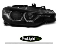 PHARES HEADLIGHTS ANGEL EYES LED DRL BLACK fits BMW F30/F31 10.11 - 05.15 (la paire) [eclcdt_tec_LPBMI8]