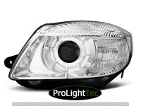 PHARES HEADLIGHTS CHROME fits SKODA FABIA 07-03.10 / ROOMSTER 06-03.10 (la paire) [eclcdt_tec_LPSK14]