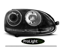 PHARES HEADLIGHTS SPORT BLACK fits VW GOLF 5 10.03-09 (la paire) [eclcdt_tec_LPVW19]