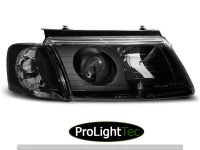 PHARES HEADLIGHTS BLACK fits VW PASSAT B5 3B 11.96-08.00 (la paire) [eclcdt_tec_LPVW37]