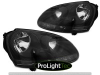 PHARES HEADLIGHTS BLACK fits VW GOLF 5 10.03-09 (la paire) [eclcdt_tec_LPVW45]