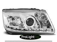 PHARES HEADLIGHTS DAYLIGHT CHROME fits VW BORA 09.98-05.05 (la paire) [eclcdt_tec_LPVWA1]