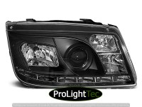 PHARES HEADLIGHTS DAYLIGHT BLACK fits VW BORA 09.98-05.05 (la paire) [eclcdt_tec_LPVWA2]