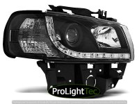 PHARES HEADLIGHTS DAYLIGHT BLACK fits VW T4 08.96-03.03 BUS (la paire) [eclcdt_tec_LPVWB6]
