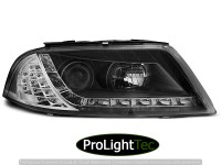 PHARES HEADLIGHTS DAYLIGHT BLACK fits VW PASSAT 3BG B5 FL 09.00-03.05 (la paire) [eclcdt_tec_LPVWC8]