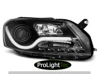 PHARES HEADLIGHTS TUBE LIGHT BLACK fits VW PASSAT B7 10.10-10.14 (la paire) [eclcdt_tec_LPVWI3]
