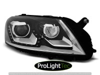 PHARES HEADLIGHTS DAYLIGHT BLACK fits VW PASSAT B7 10.10- 10.14  (la paire) [eclcdt_tec_LPVWK4]