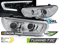 PHARES XEONON HEADLIGHTS TUBE SEQ LED CHROME fits VW SCIROCCO 08-04.14 (la paire) [eclcdt_tec_LPVWU4]