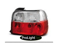 FEUX ARRIERE TAIL LIGHTS RED WHITE fits BMW E36 12.90-08.99 COMPACT (la paire) [eclcdt_tec_LTBM01]