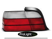 FEUX ARRIERE TAIL LIGHTS SPORT LOOK RED WHITE fits BMW E36 12.90-08.99 COUPE (la paire) [eclcdt_tec_LTBM05]