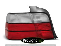 FEUX ARRIERE TAIL LIGHTS SPORT LOOK RED WHITE fits BMW E36 12.90-08.99 SEDAN (la paire) [eclcdt_tec_LTBM08]