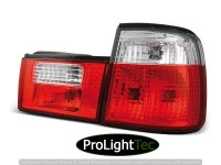 FEUX ARRIERE TAIL LIGHTS RED WHITE fits BMW E34 02.88-12.95 (la paire) [eclcdt_tec_LTBM25]