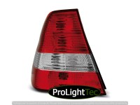 FEUX ARRIERE TAIL LIGHTS RED WHITE fits BMW E46 06.01-12.04 COMPACT (la paire) [eclcdt_tec_LTBM32]