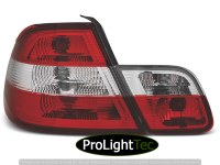 FEUX ARRIERE TAIL LIGHTS RED WHITE fits BMW E46 04.99-03.03 COUPE (la paire) [eclcdt_tec_LTBM53]