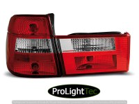 FEUX ARRIERE TAIL LIGHTS RED WHITE fits BMW E34 91-96 TOURING (la paire) [eclcdt_tec_LTBM58]