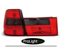 FEUX ARRIERE TAIL LIGHTS RED SMOKE fits BMW E34 91-96 TOURING (la paire) [eclcdt_tec_LTBM59]