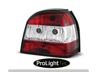 FEUX ARRIERE TAIL LIGHTS RED WHITE fits VW GOLF 3 09.91-08.97 (la paire) [eclcdt_tec_LTVW75]