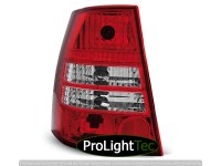 FEUX ARRIERE TAIL LIGHTS RED WHITE fits VW GOLF 4 / BORA 99-06 VARIANT (la paire) [eclcdt_tec_LTVW93]