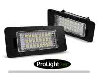ECLAIRAGE DE PLAQUES LICENSE LED LIGHTS fits AUDI Q5 / A4 08-10 / A5 / TT / VW PASSAT B6 with CANBUS (la paire) [eclcdt_tec_PRAU01]