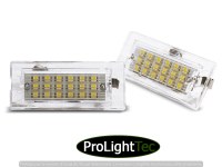 ECLAIRAGE DE PLAQUES LICENSE LED LIGHTS fits BMW X5 E53 / X3 (la paire) [eclcdt_tec_PRBM06]