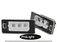 ECLAIRAGE DE PLAQUES LICENSE LED LIGHTS CLEAR fits BMW E90 / F30 / F32 / E39 / E60 / F10 / X3 / X5 / X6 (la paire) [eclcdt_tec_PRBM07]