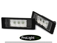ECLAIRAGE DE PLAQUES LICENSE LED LIGHTS CLEAR fits BMW E63/E64/E81/E87/Z4/MINI  (la paire) [eclcdt_tec_PRBM09]