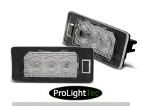 ECLAIRAGE DE PLAQUES LICENSE LED 3x LIGHTS CLEAR fits BMW E90 / F30 / F32 / E39 / E60 / F10 / X3 / X5 / X6 (la paire) [eclcdt_tec_PRBM11]