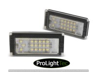ECLAIRAGE DE PLAQUES LED LICENSE LIGHTS fits MINI COOPER R50/ R52/ R53 LED (la paire) [eclcdt_tec_PRBM16]
